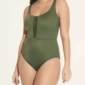 Beach Betty one-piece swim suit